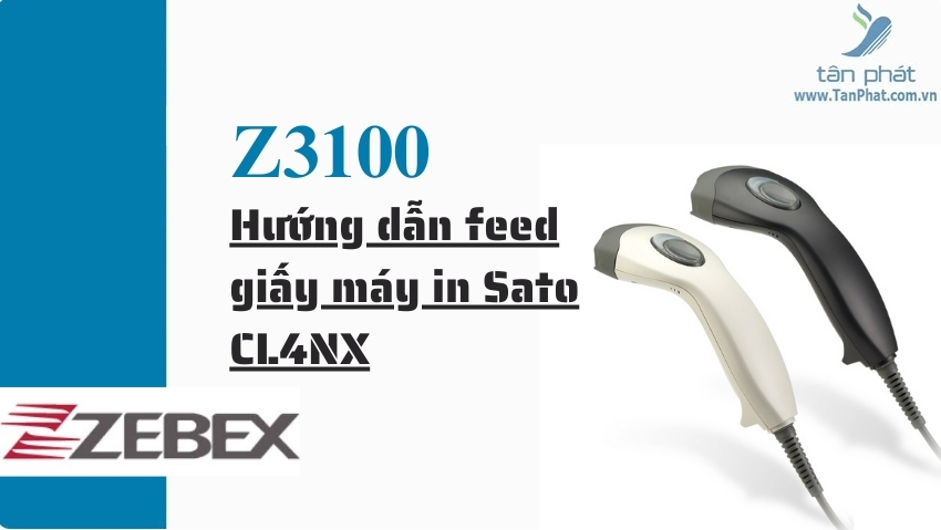 Review máy quét mã vạch Zebex Z3100