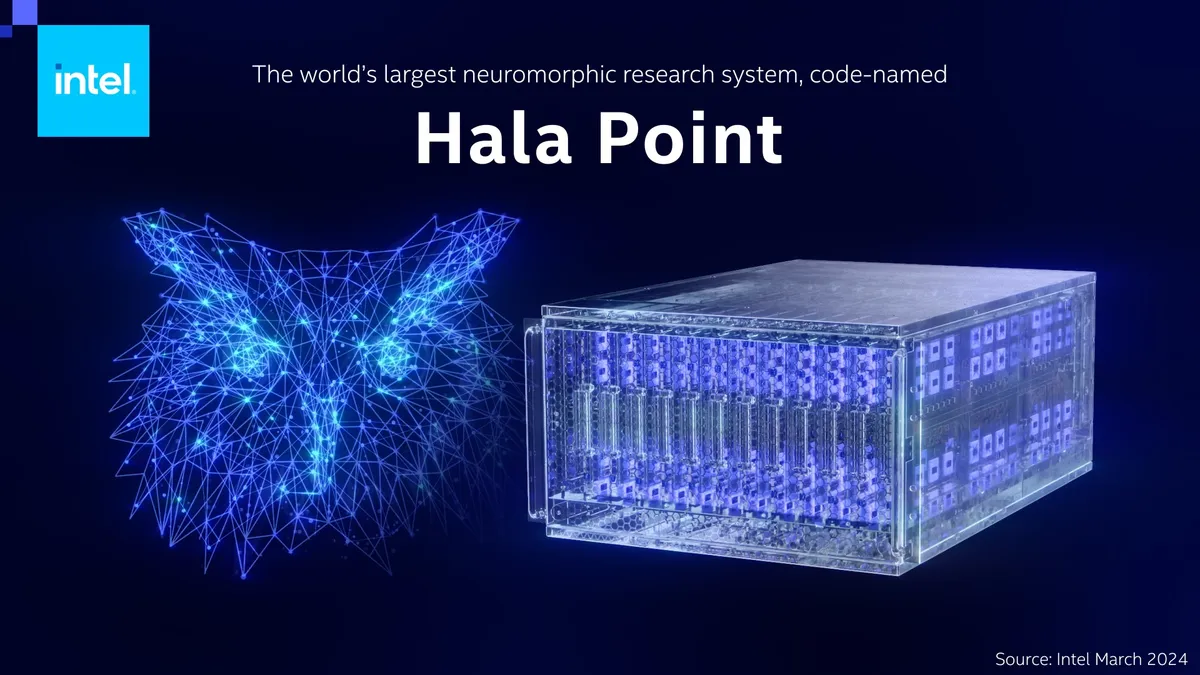 Hệ thống mô phỏng thần kinh lớn nhất thế giới của Intel Hala Point