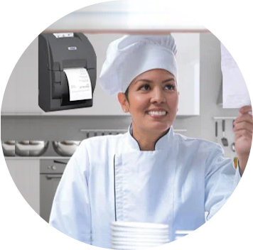 Máy in Order nhà bếp