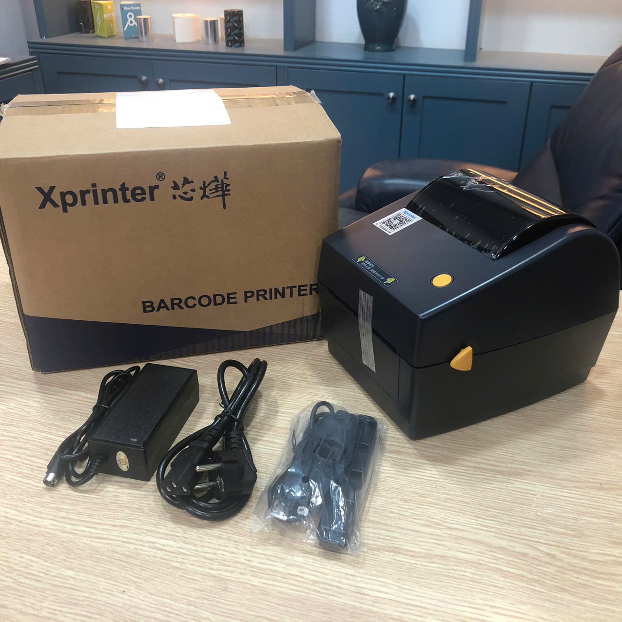 Máy in mã vạch Xprinter XP-480B (USB + Blutooth) ảnh 1