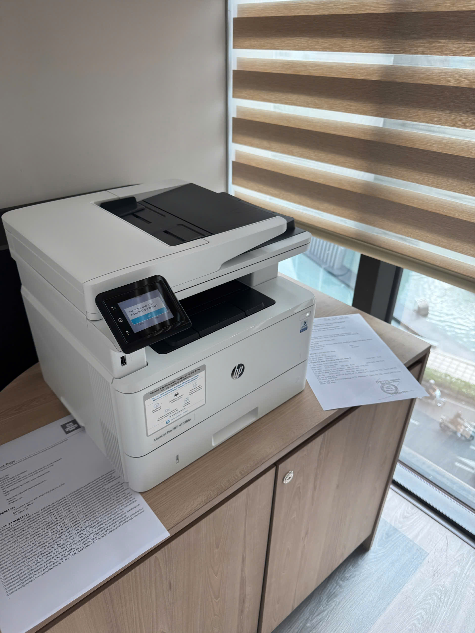 Máy in đa năng HP LaserJet Pro MFP 4103fdw (2Z629A) ảnh 5