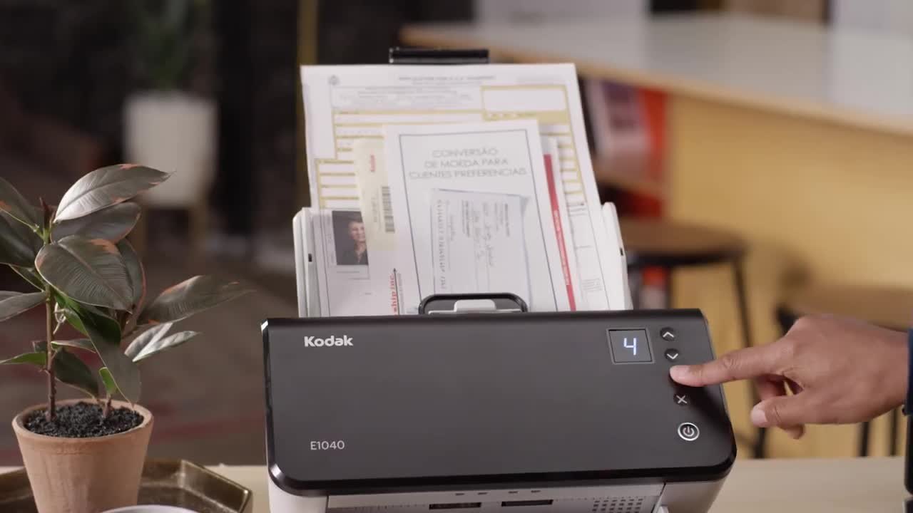 Máy Scan Kodak E1040 (Scan đảo mặt| A4| A5| ADF| USB) ảnh 2