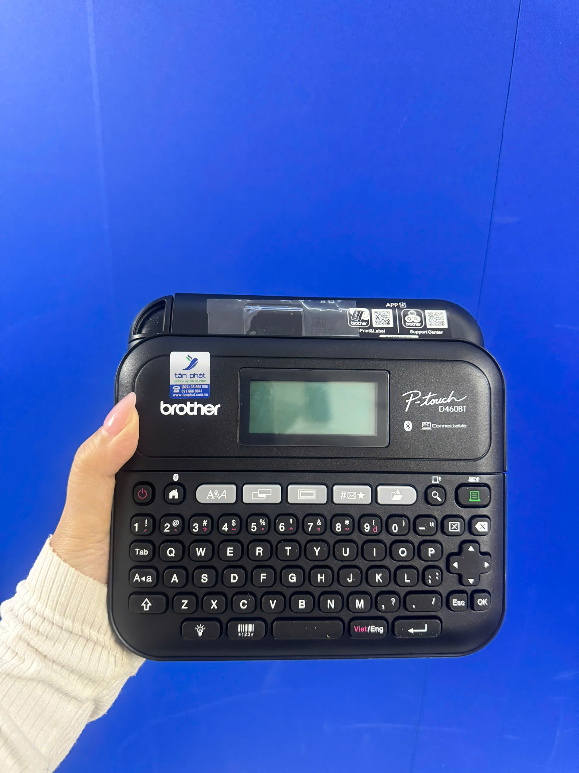 ảnh thực tế PT-D460BT máy