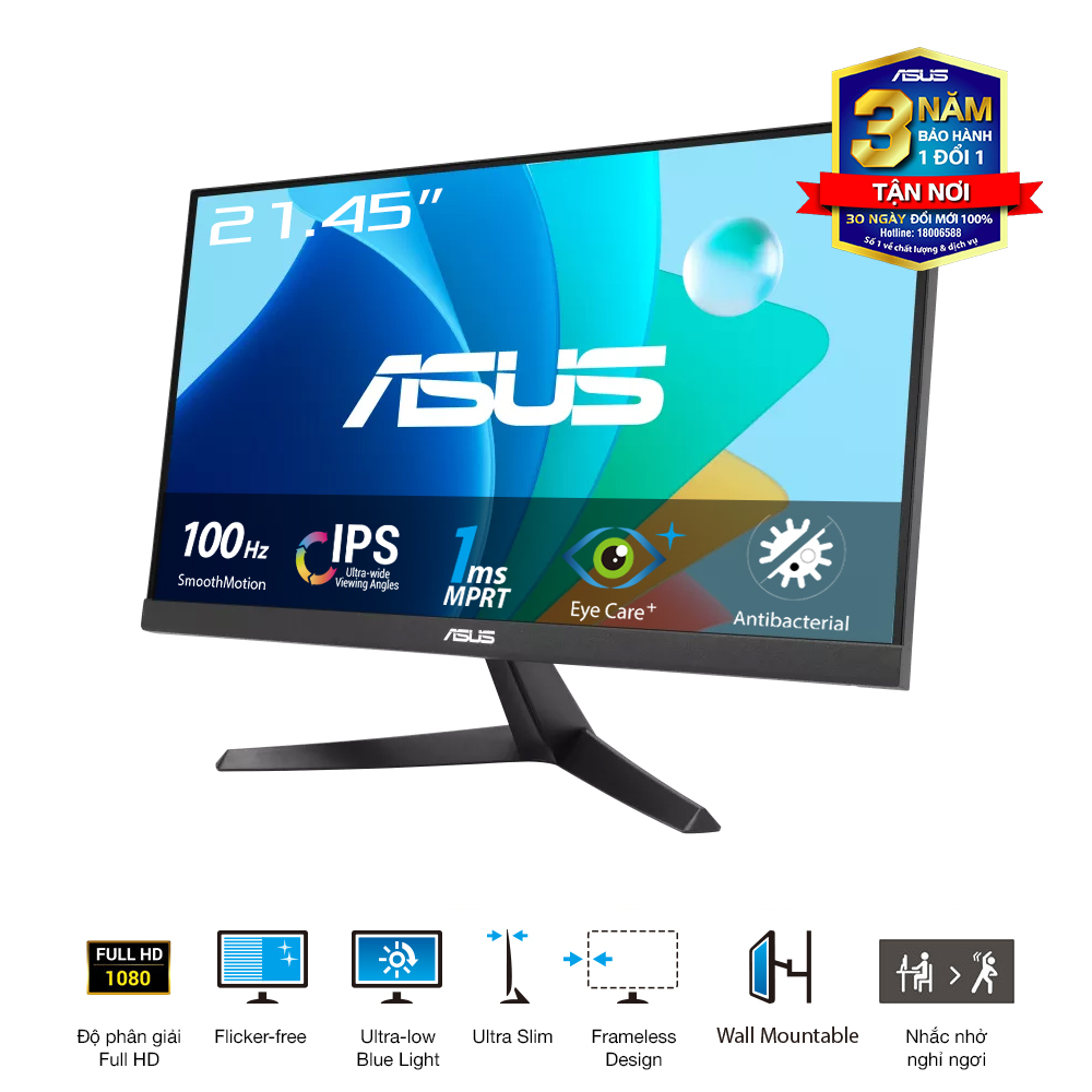 Màn hình Asus VY229HF ảnh 2