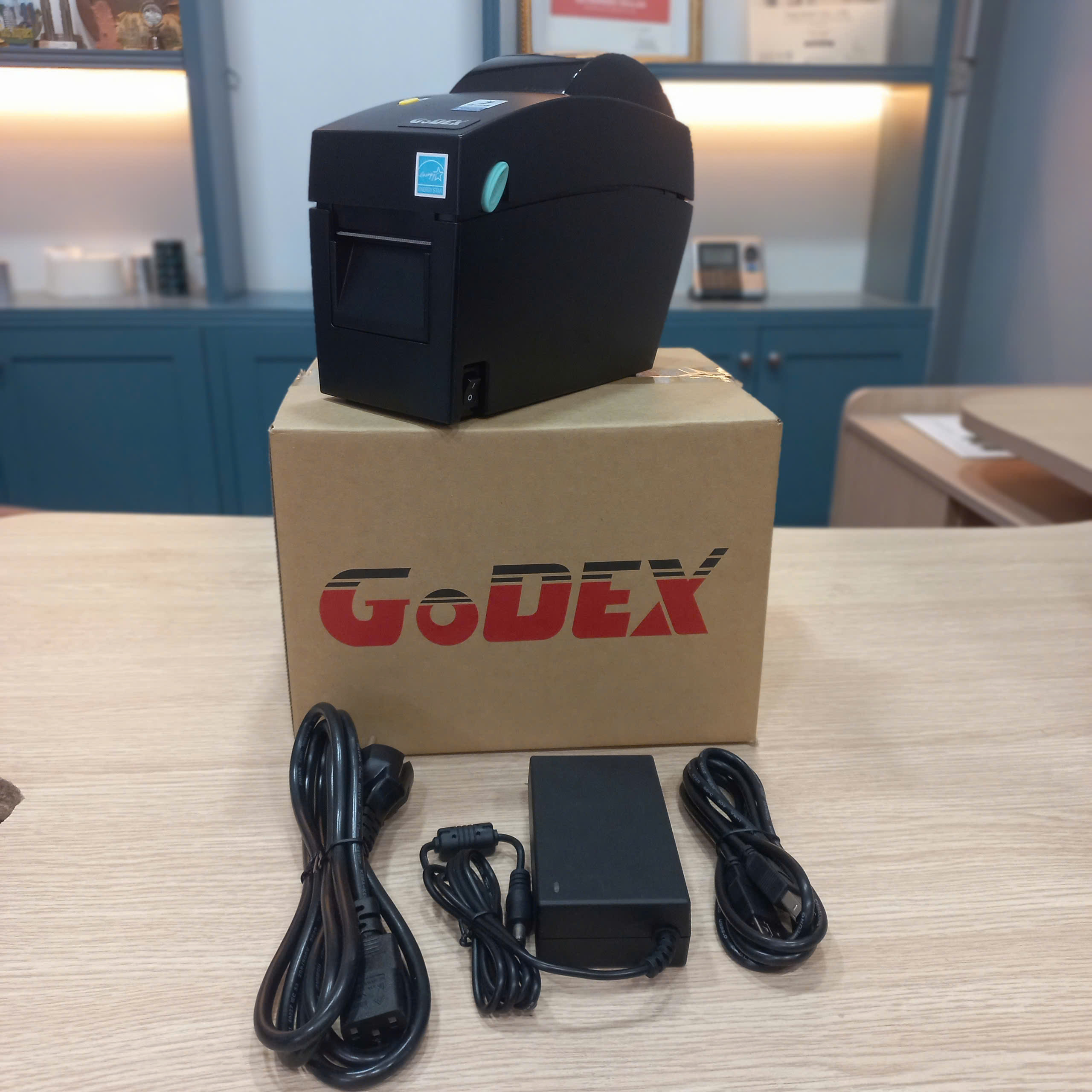 Máy in mã vạch Godex DT2X (USB + LAN + RS232) ảnh 3