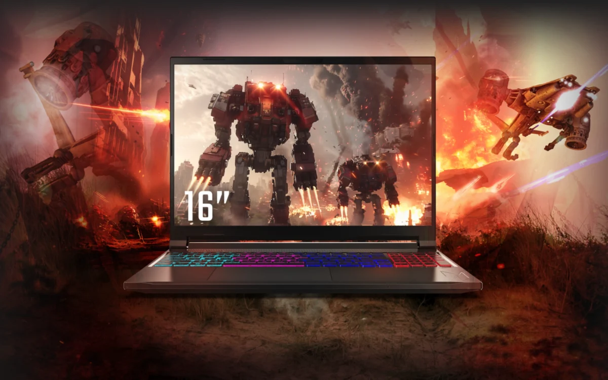 Laptop Acer Gaming Nitro 16 ProPanel AN16S-61-R5F4 NH.QXFSV.001 (Ryzen 7 350 | RTX 5060 8GB | 16GB | 512GB | 16inch FHD 180Hz | Win 11 | Đen) ảnh 3