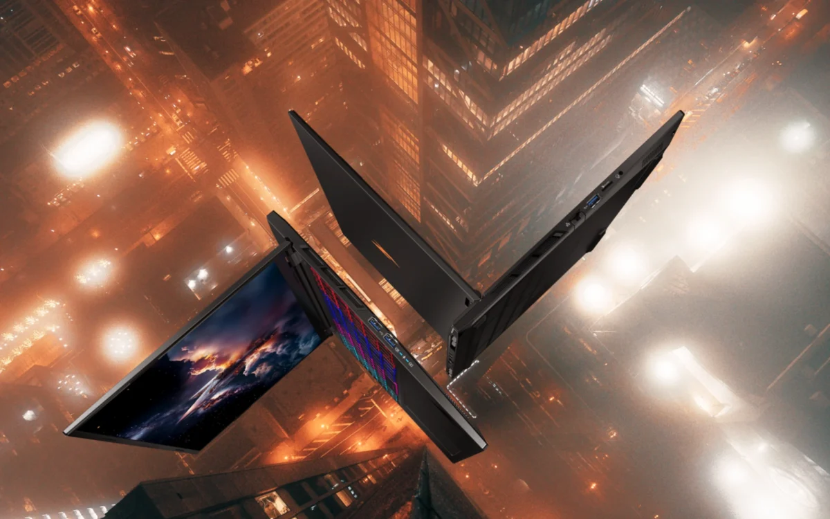 Laptop Acer Gaming Nitro 16 ProPanel AN16S-61-R5F4 NH.QXFSV.001 (Ryzen 7 350 | RTX 5060 8GB | 16GB | 512GB | 16inch FHD 180Hz | Win 11 | Đen) ảnh 1
