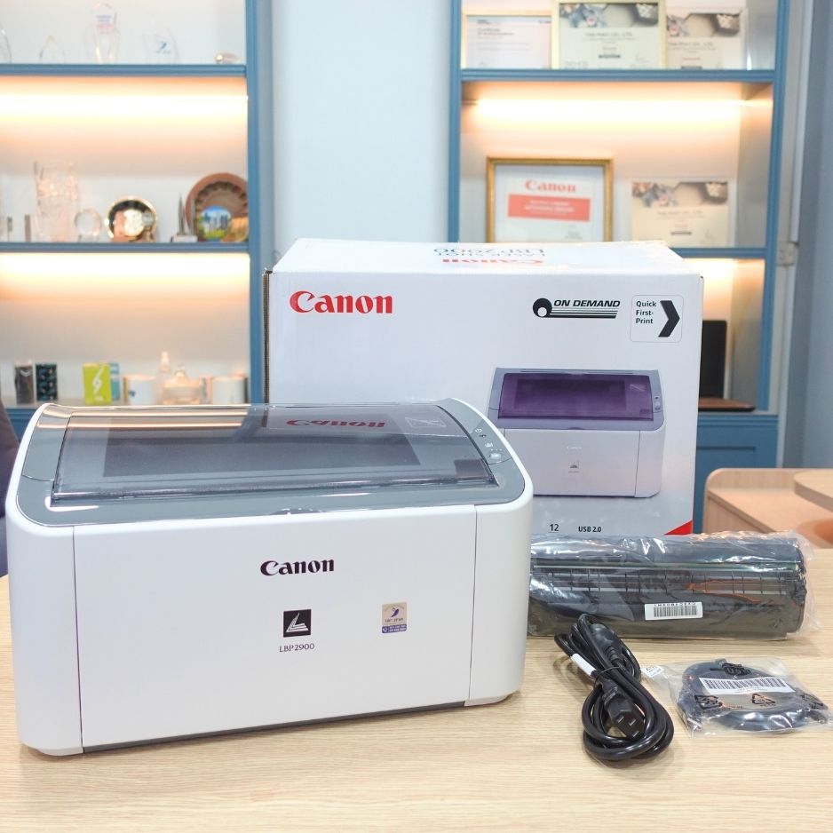 Máy in laser trắng đen đơn năng Canon LBP2900 ảnh 1