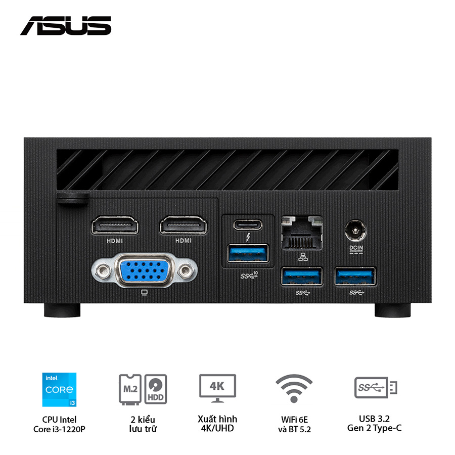 PC ASUS MINI PN64-B-S7210MV ảnh 3