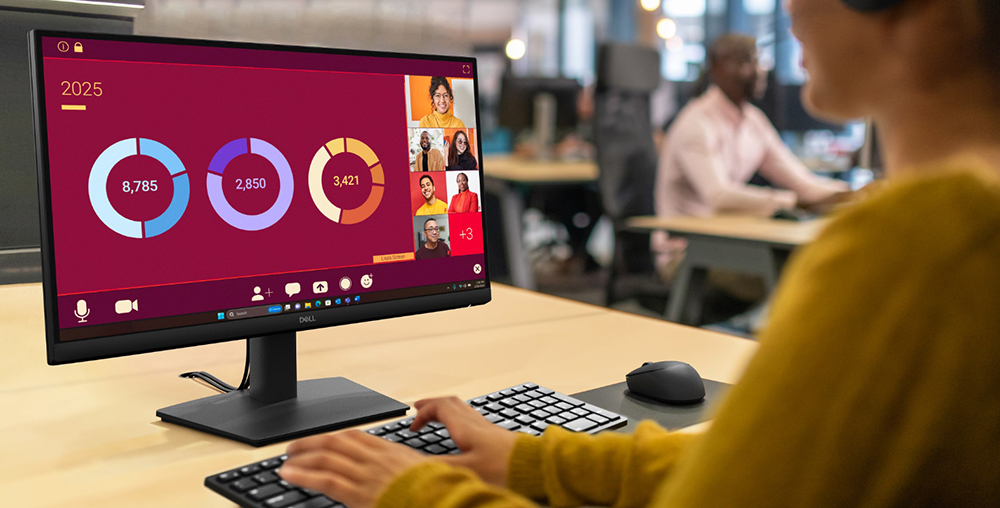 Màn Hình Dell E2225HM (21.5Inch/ Full HD/ 5ms/ 75HZ/ 250cd/m2/ VA) ảnh 3