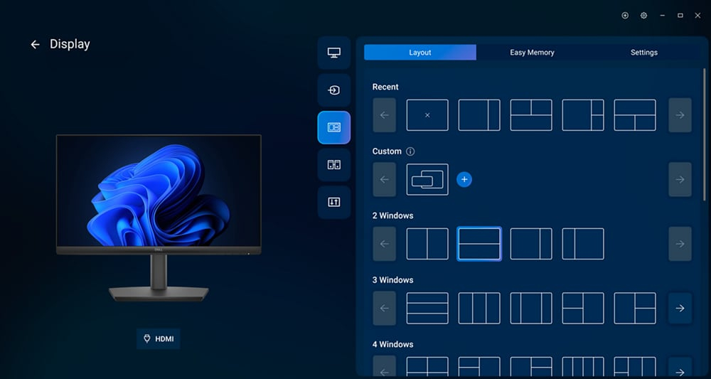 Màn Hình Dell E2425HM (23.8Inch/ Full HD/ 5ms/ 100HZ/ 250cd/m2/ IPS) ẢNH 2