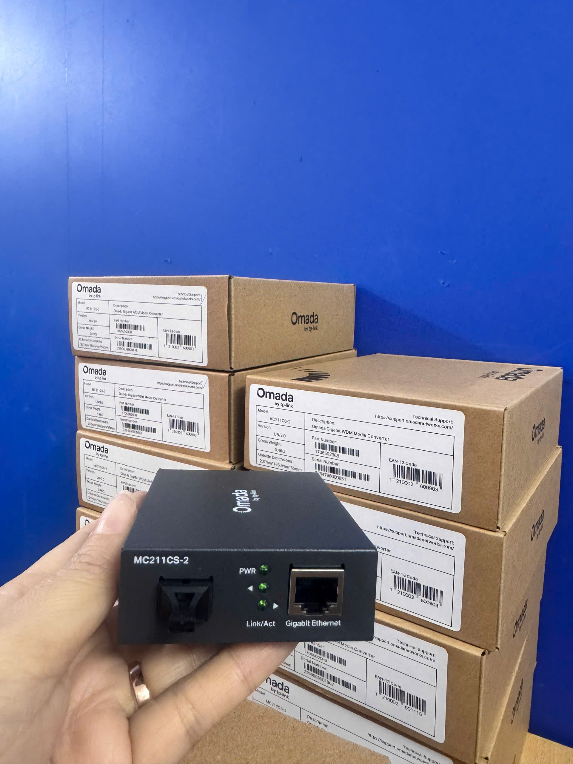 Bộ chuyển đổi quang điện TP-Link MC211CS-2 các cổng