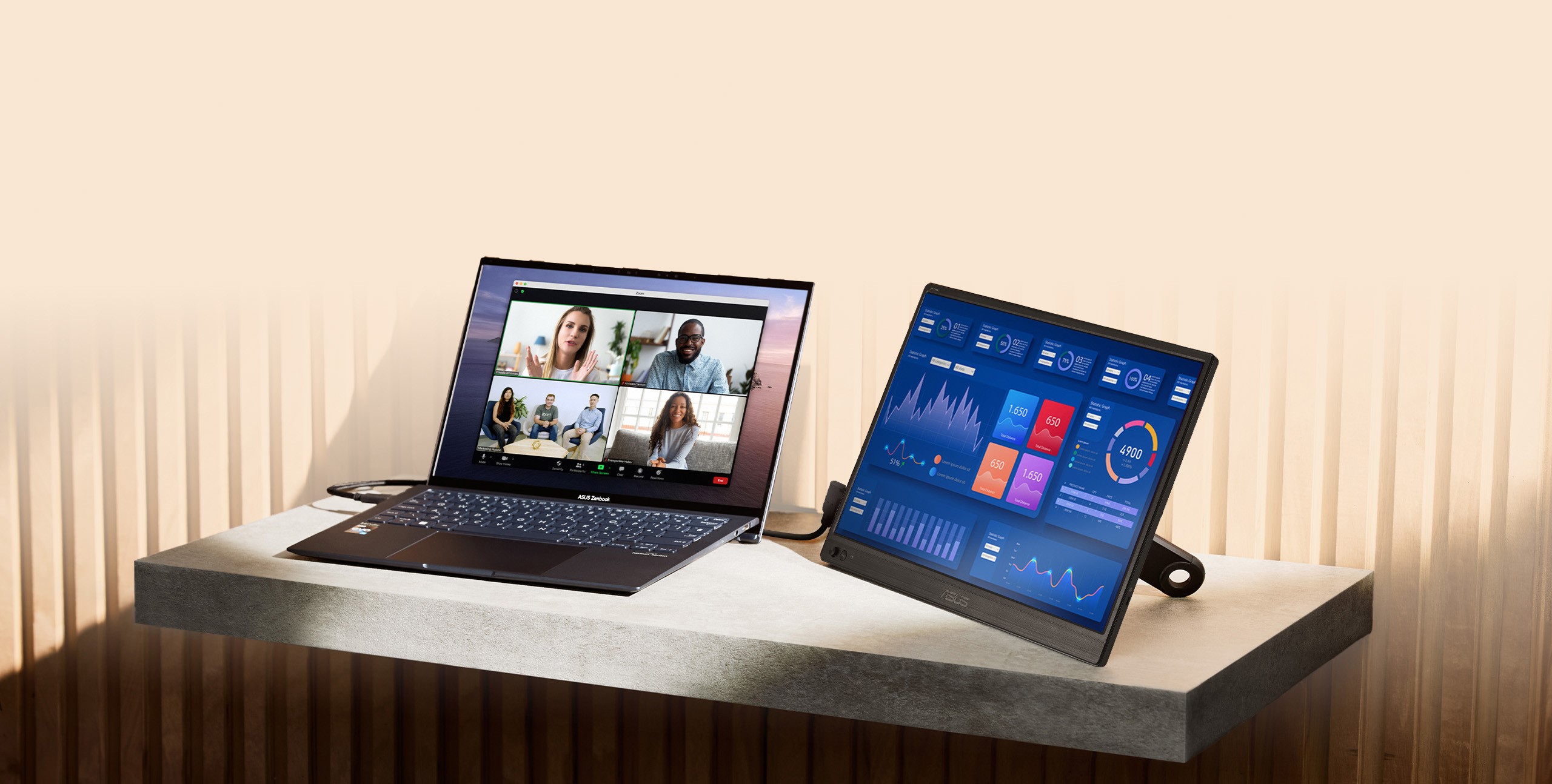 Màn hình di động Asus MB169CK (15.6Inch | FHD | 5ms | 250cd/m2 | IPS) ẢNH 1