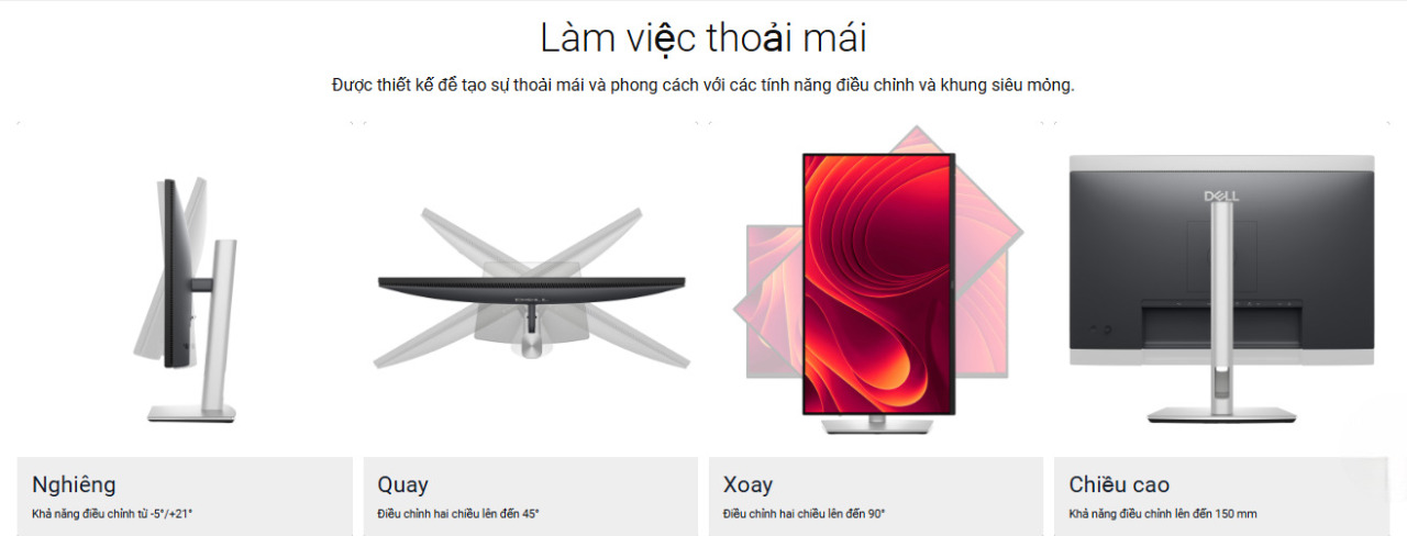 Màn hình đồ họa Dell Pro 32 Plus 4K P3225QE (31.5Inch/ 4K/ 5ms/ 100HZ/ 350cd/m2/ IPS) ảnh 2
