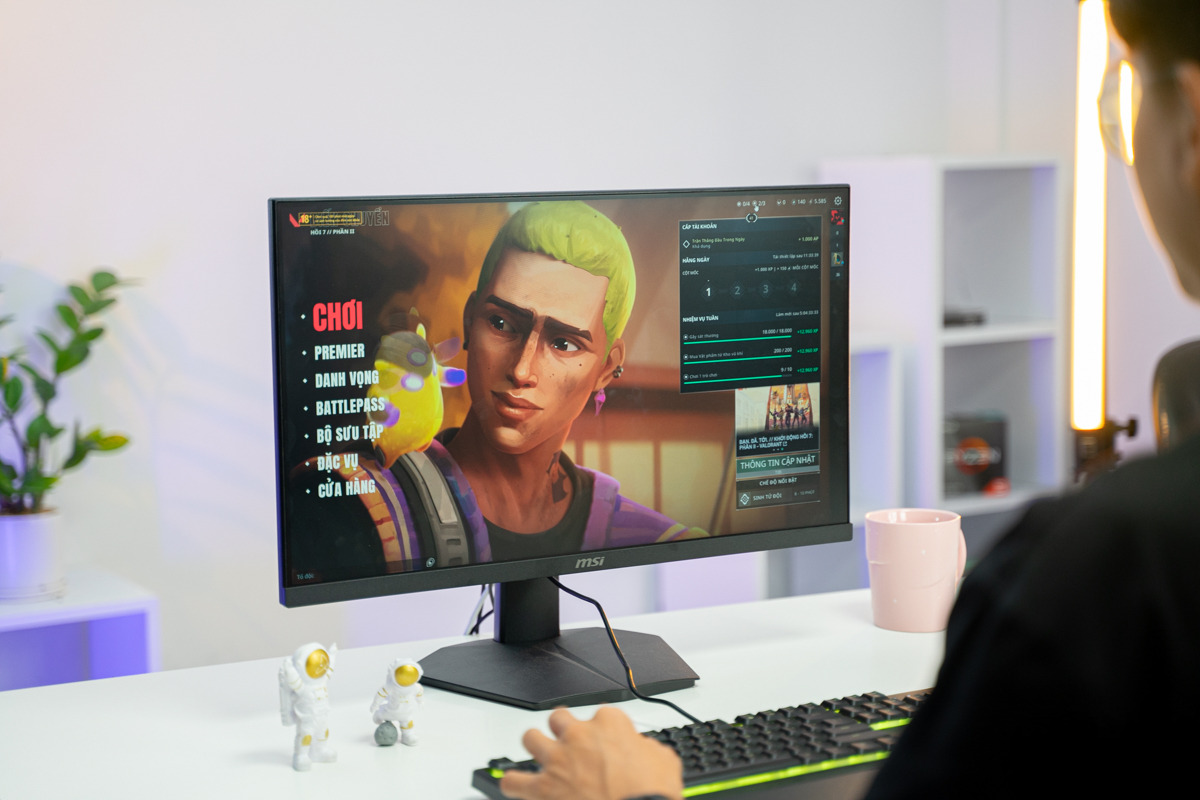 Màn Hình Gaming MSI G244F E2 (23.8Inch/ Full HD/ 1ms/ 180Hz/ 300 cd/m2/ IPS) ảnh 1