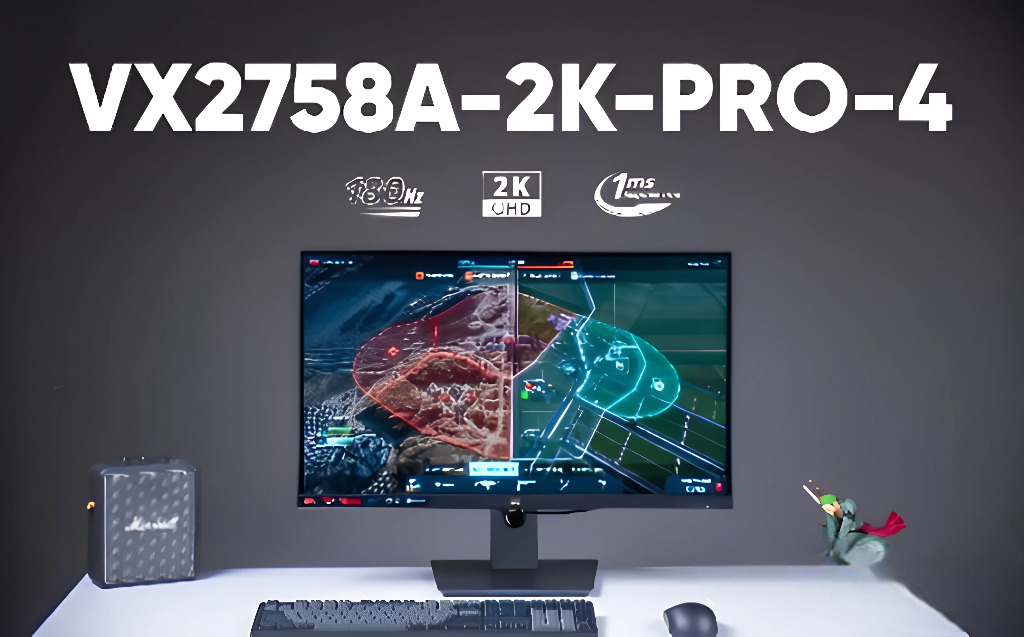 Màn Hình Gaming ViewSonic VX2758A 2K PRO 4 (27inch | IPS | 2K | 1ms | 180Hz) ảnh 1