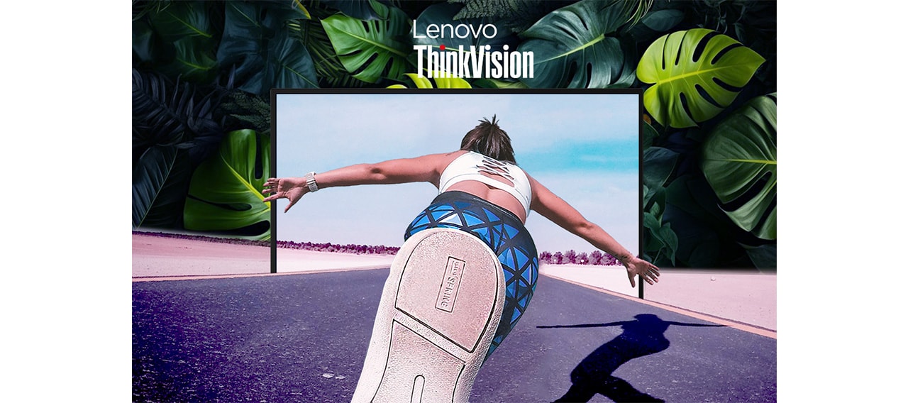 Màn hình Lenovo Think Vision P34WD-40 64ADGAR1VN (34Inch/ UWQHD (3440x1440)/ 4ms/ 350cd/m2/ IPS/ Lan/USB-C) ảnh 1