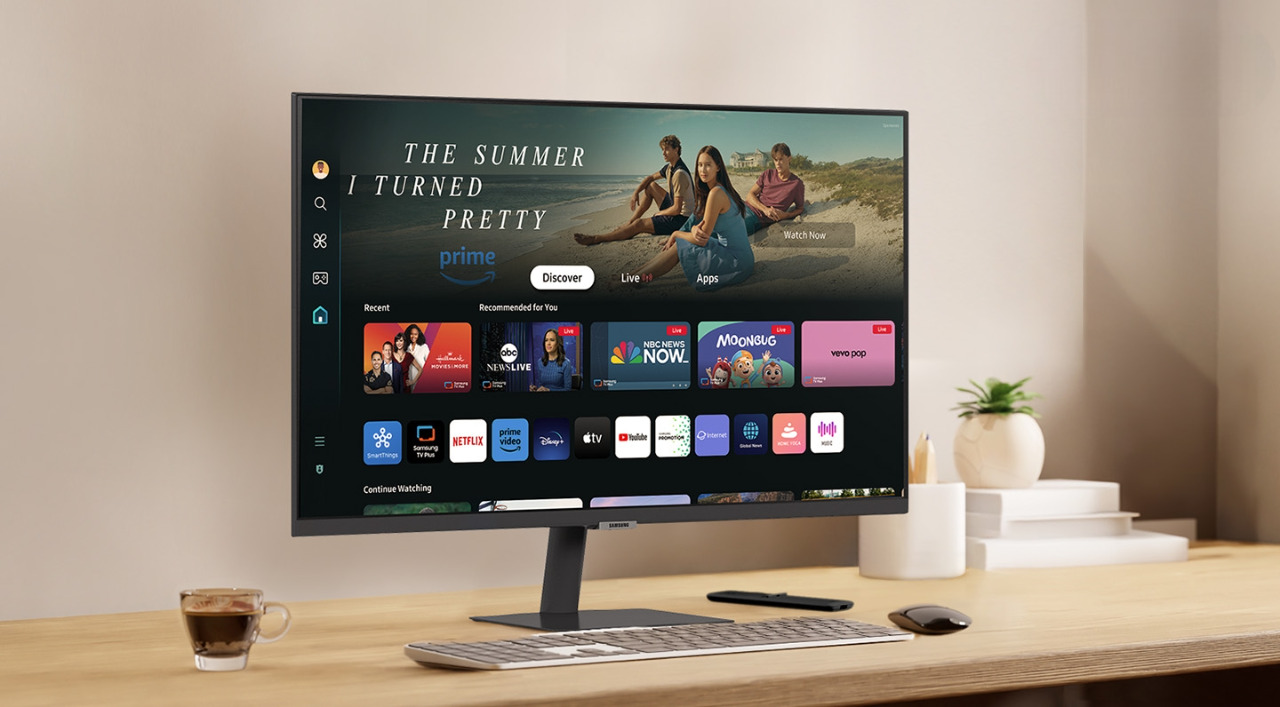 Màn hình thông minh Samsung M7 LS32FM700UEXXV (32Inch | 4K (3840 x 2160)/ 4ms/ 300cd/m2/ VA/ Tích hợp Loa) ảnh 1