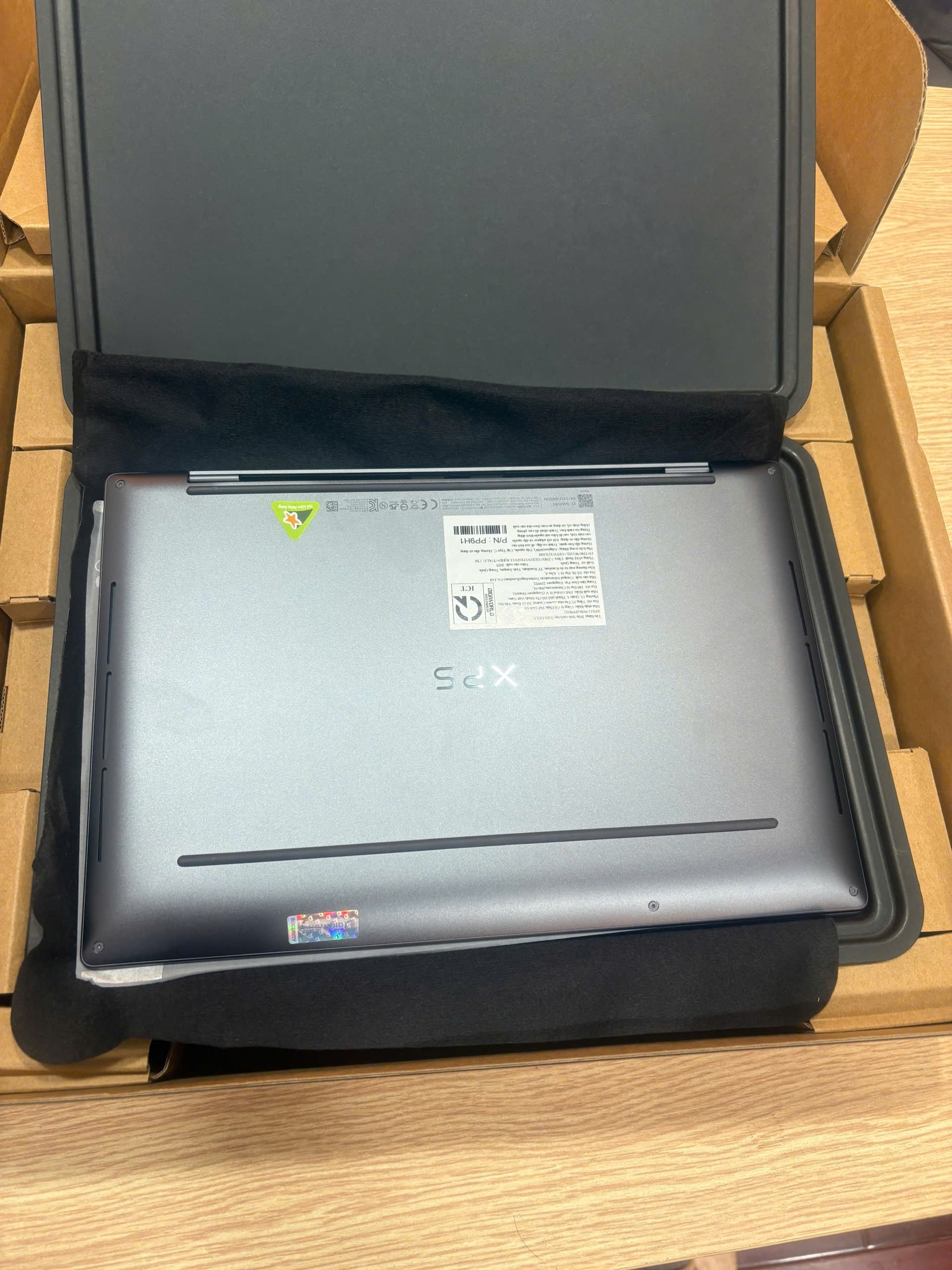Laptop Dell XPS13 9350 PP9H1 (Core Ultra 7 258V | 32GB | 1TB | 13.4inch QHD+ Touch | Win11+Office | Xám)