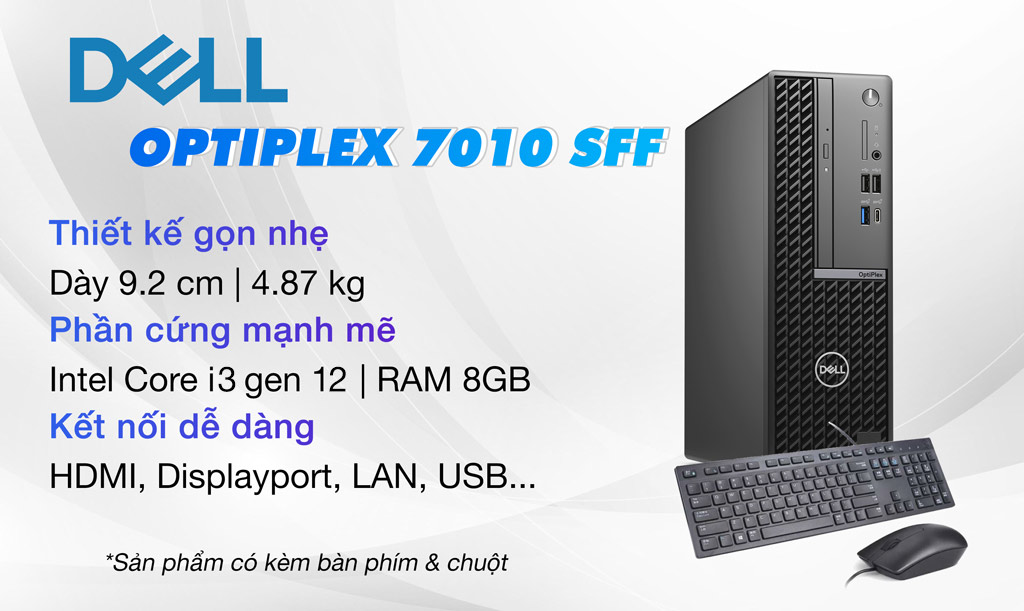 Máy tính để bàn đồng bộ Dell Optiplex 7010 SFF 71038109 ảnh 1