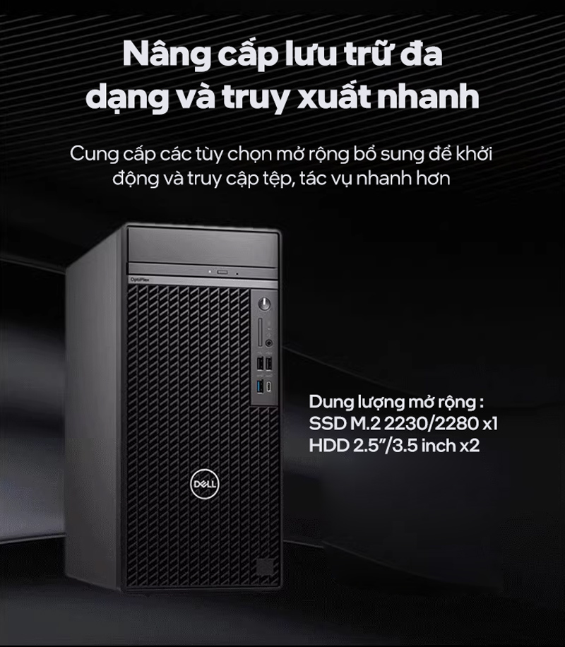 Máy tính để bàn đồng bộ Dell Optiplex 7010 Tower 71038111 ảnh 3