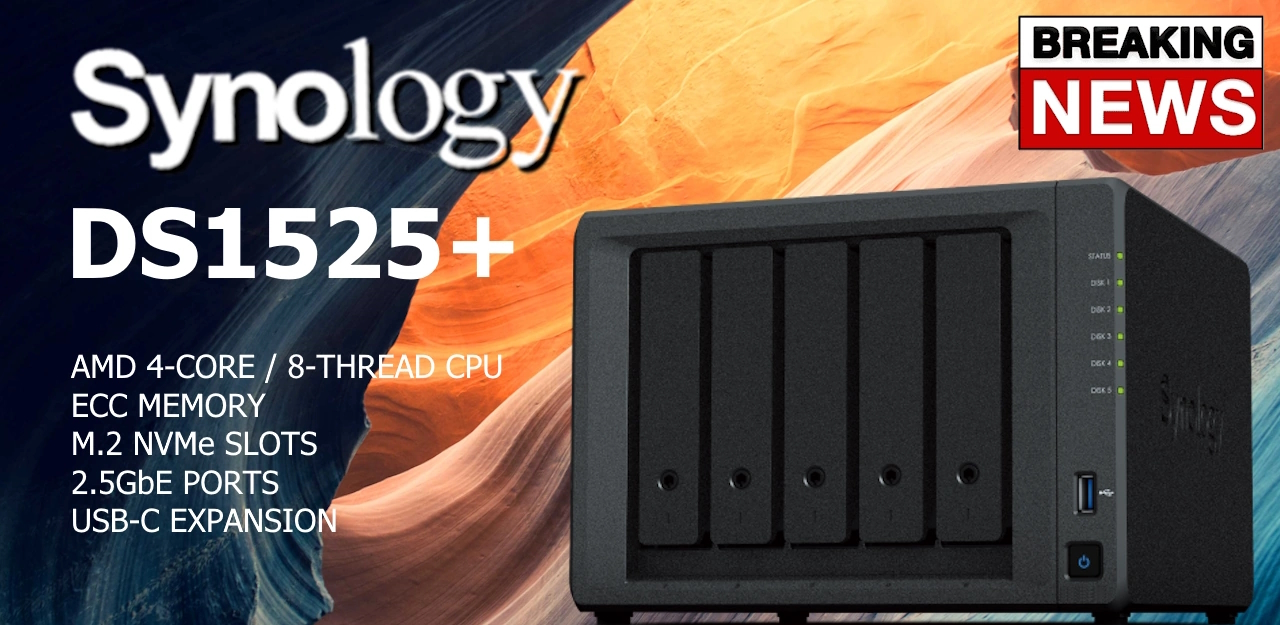Thiết bị lưu trữ Synology DS1525+