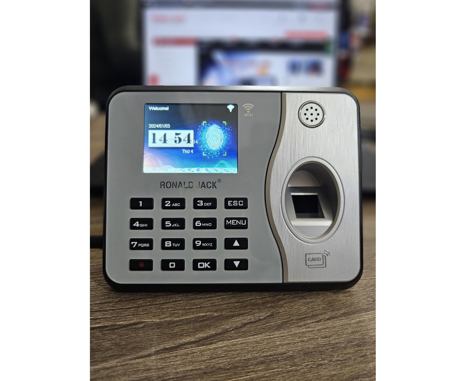 Máy chấm công Ronald Jack 6300Pro WiFi ảnh 1