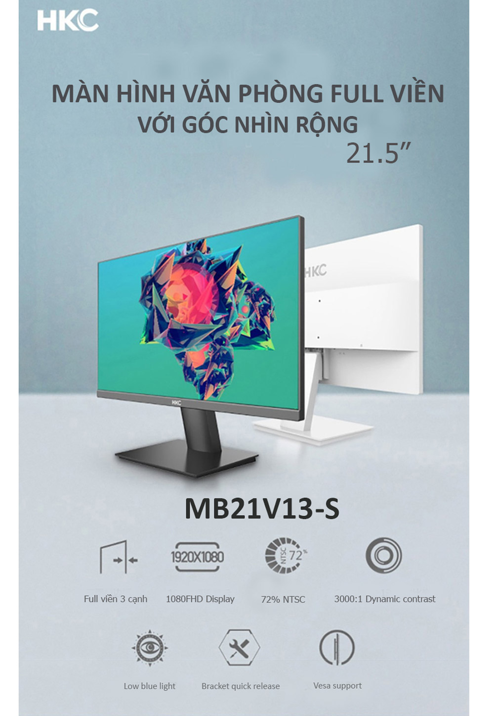 Màn hình HKC MB21V13-S ảnh 1