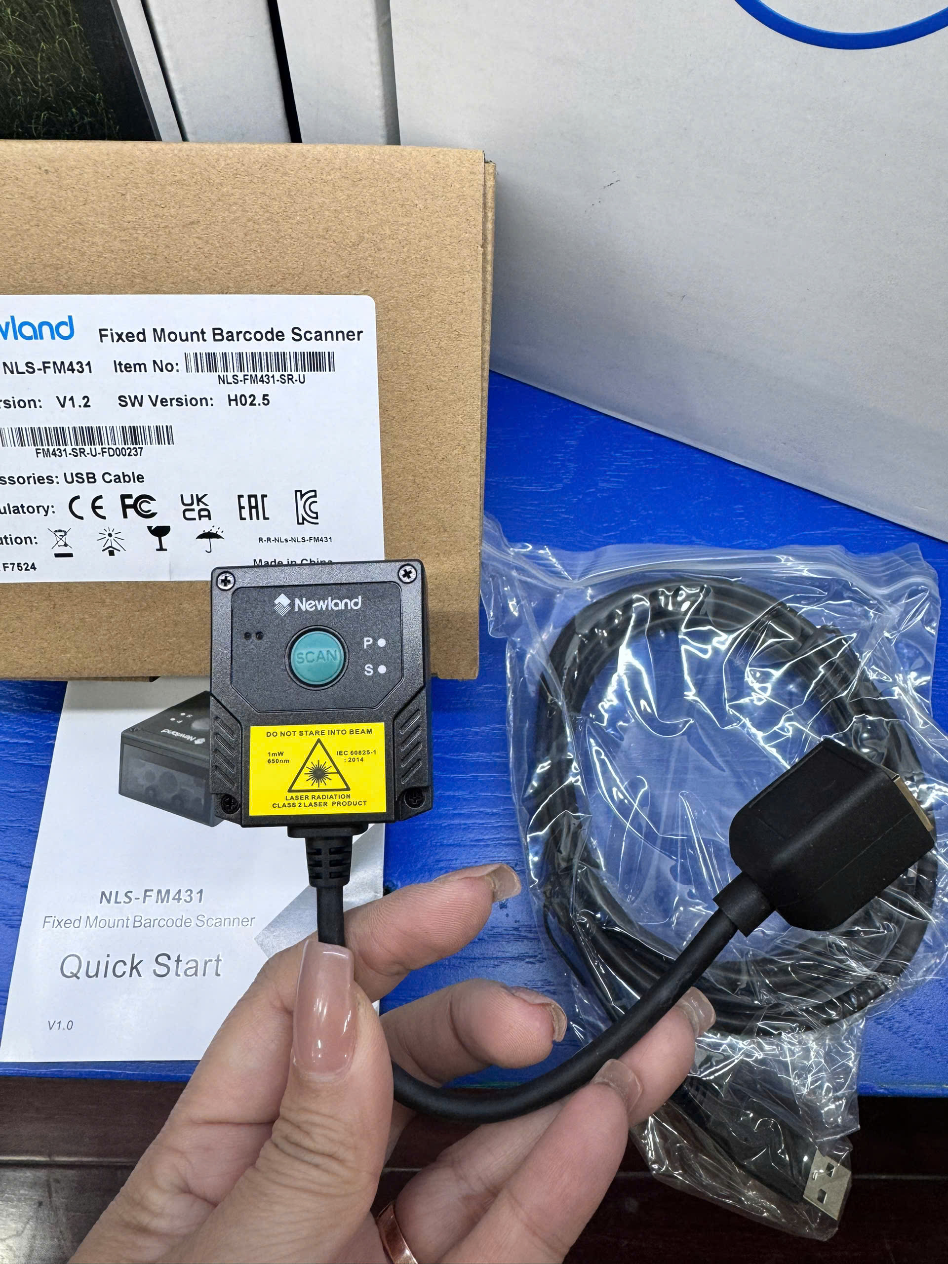 Máy quét mã vạch NEWLAND FM431 ảnh 1