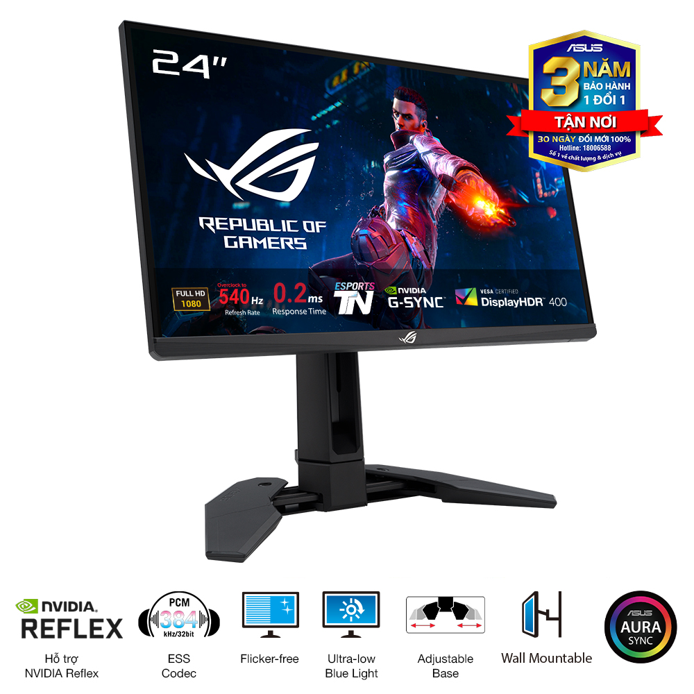 Màn Hình Gaming ASUS ROG Swift Pro PG248QP ảnh 1