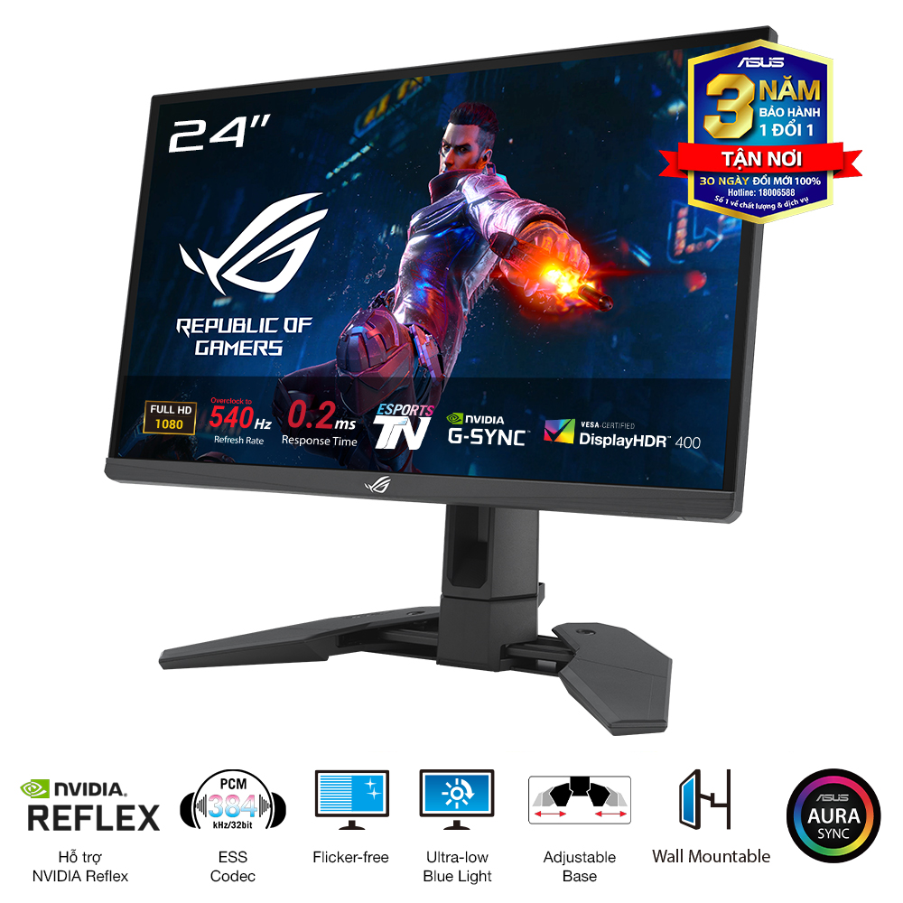 Màn Hình Gaming ASUS ROG Swift Pro PG248QP ảnh 2