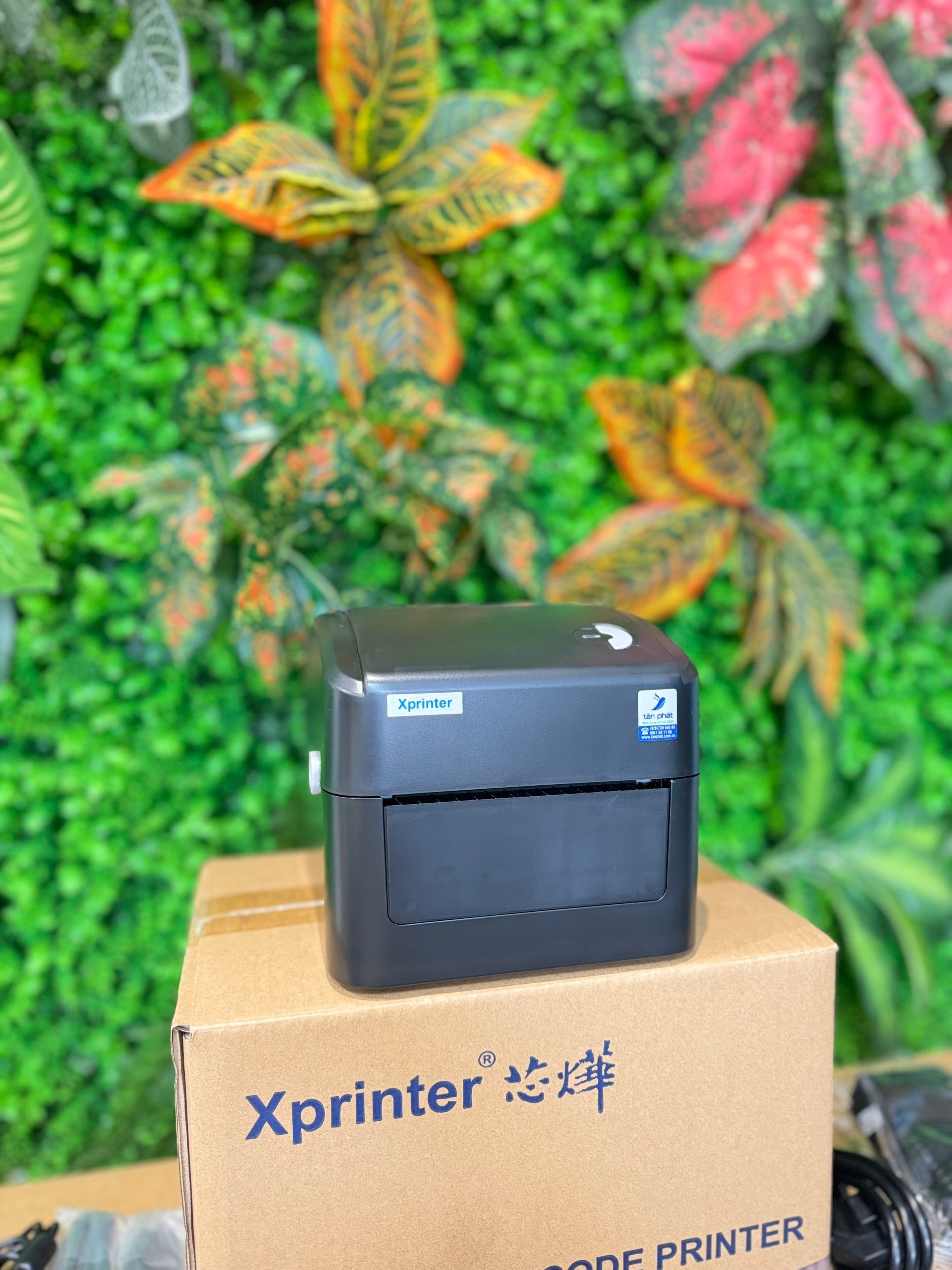 Máy in mã vạch Xprinter XP-420BL hình 2