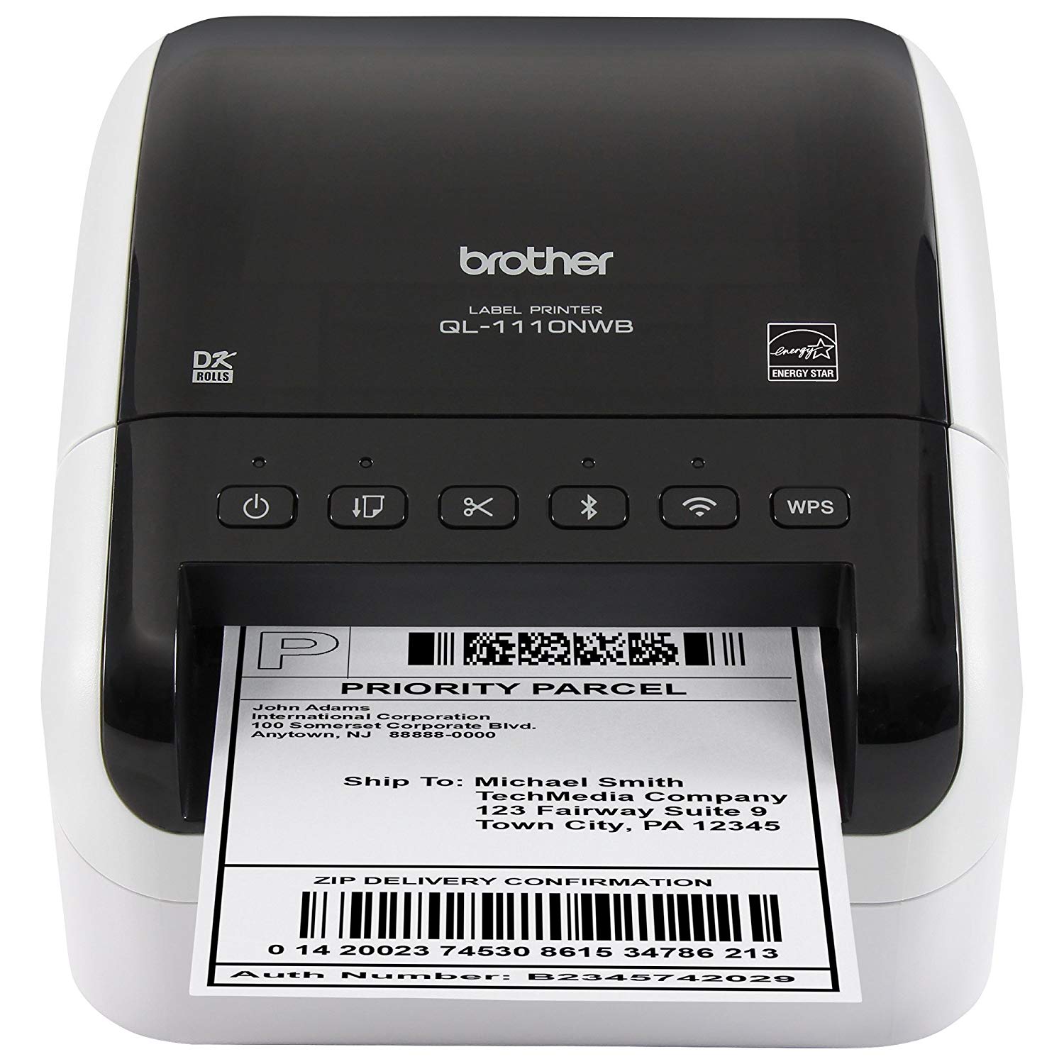 Máy in nhãn mã vạch Brother Ql-1110NWB ảnh 3