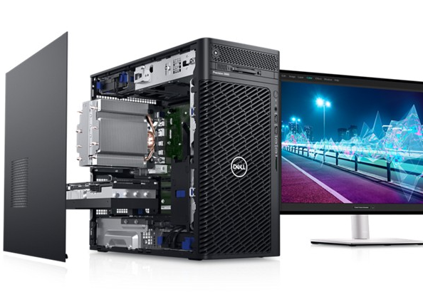 Máy tính trạm Workstation Dell Precision 3660 Tower 42PT3660D19 ảnh 1