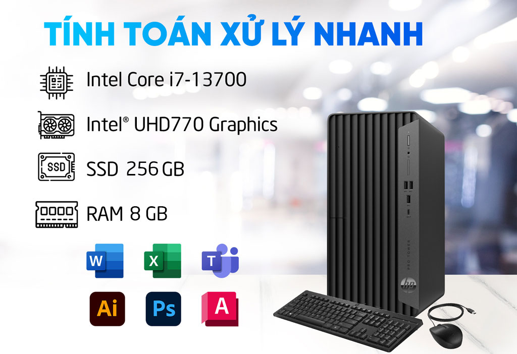 PC HP PRO TOWER 400 G9 9H1T6PT ảnh 3