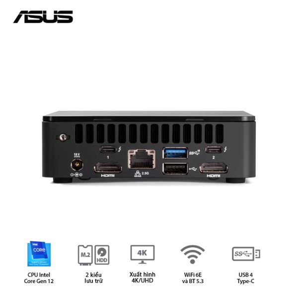 Máy tính mini Asus NUC12WSHI3 RNUC12WSHI300000I ảnh 3