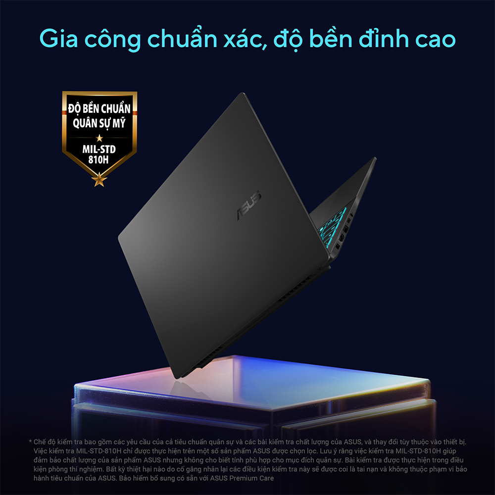 Laptop Asus Gaming Vivobook V3607VU-RP216W (Core 7 240H/ 16GB/ 512GB SSD/ RTX 4050 6GB/ 16 inch WUXGA/ 144Hz/ Win11/ Black) ảnh 1