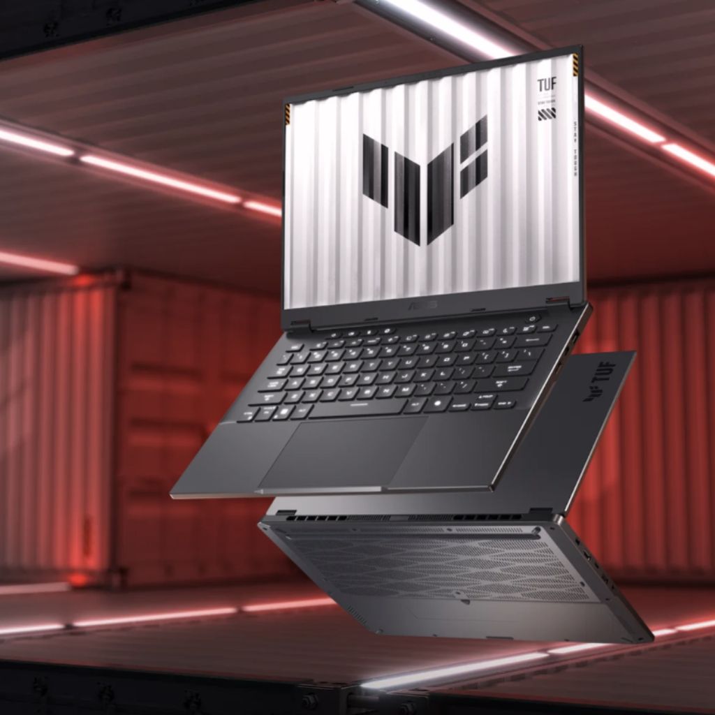 Laptop Asus TUF Gaming A14 FA401KM-RG010WS (AI 7 350/ 32GB/ 1TB SSD/ RTX 5060 8GB/ 14 inch 2.5K/ 165Hz/ Win 11/ Office/ Gray/ Vỏ nhôm) ảnh 1