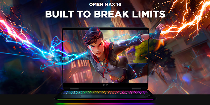 Laptop HP Omen Gaming MAX 16 16-ah0213TX C1WR2PA (Ultra 9 275HX/ 64GB/ 2TB SSD/ RTX 5080 16GB/ 16.1 inch QHD/ 240Hz/ Win11/ Black) ảnh 1