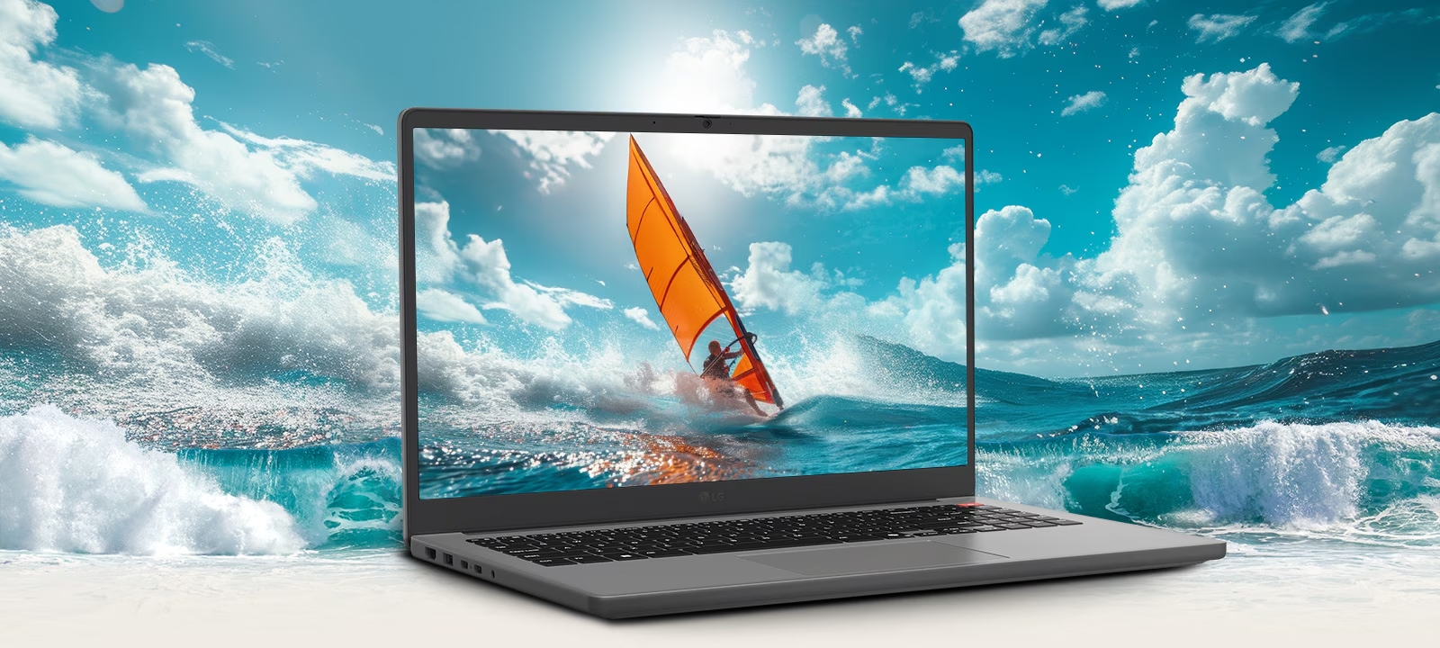Laptop LG Gram Book 15U50T-G.AV56A5 (i5 1334U/ 16GB/ 512GB SSD/ 15.6 inch FHD/ Win11/ Silver) ẢNH 1