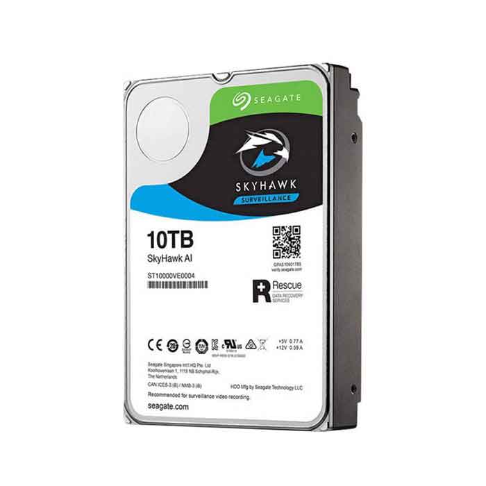 Ổ cứng camera Seagate Skyhawk AI 10TB ST10000VE001 ảnh 1