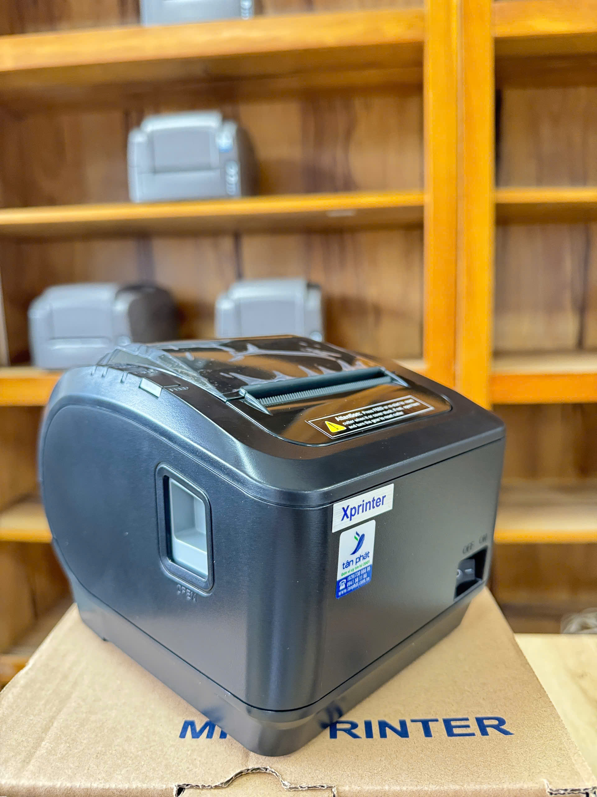Máy in hóa đơn Xprinter XP-K300L (USB+LAN+COM) -1