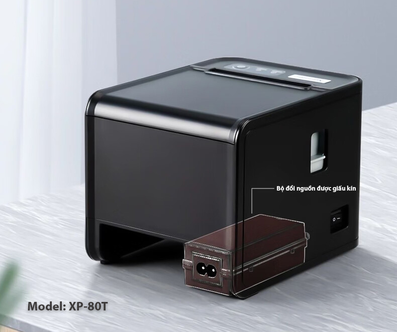 Máy in bill tính tiền Xprinter XP-80T (USB+LAN) ảnh 2