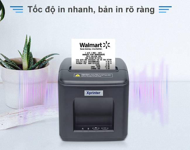 Máy in hoá đơn Xprinter XP-S200II 230mm/s ảnh 1