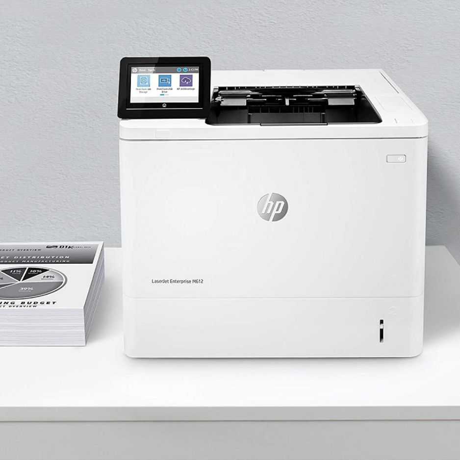 Máy in laser đen trắng HP LaserJet Enterprise M612DN 7PS86A ảnh 1