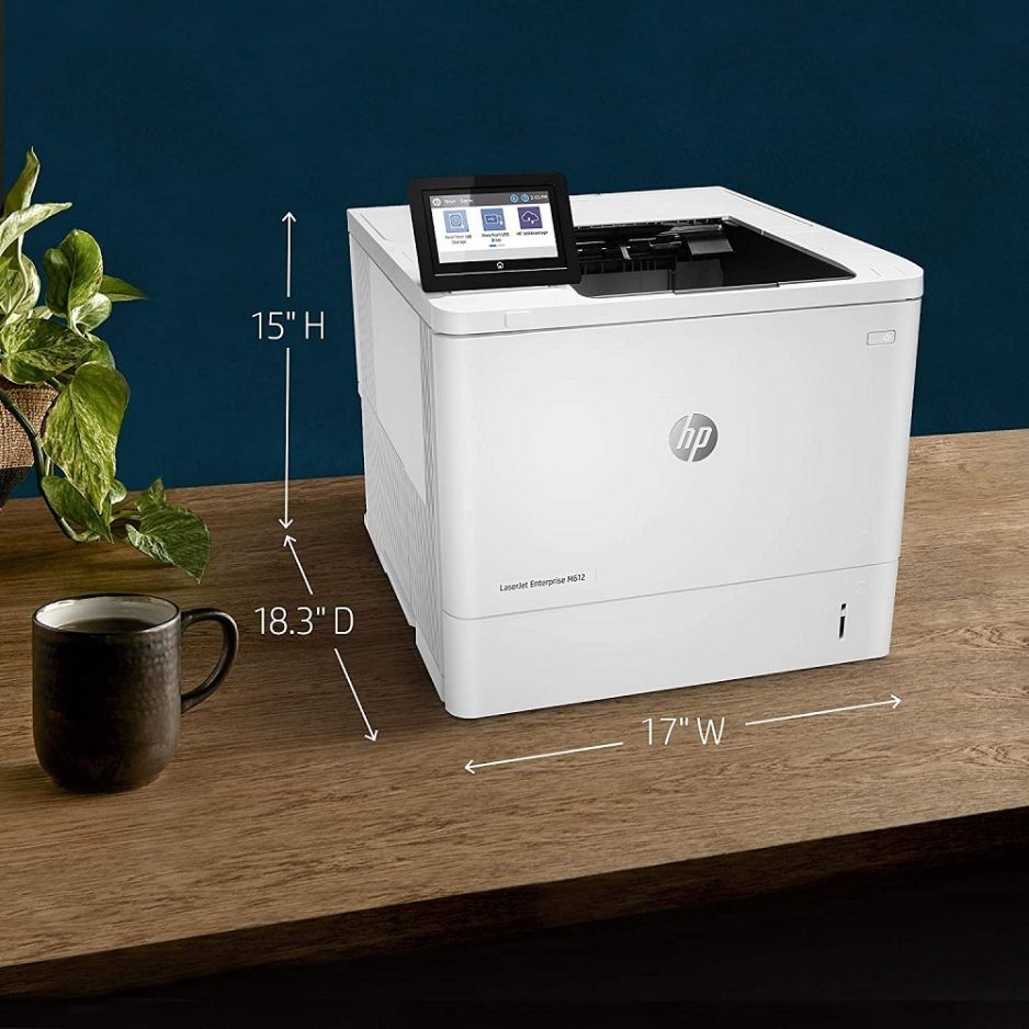 Máy in laser đen trắng HP LaserJet Enterprise M612DN 7PS86A ảnh 4