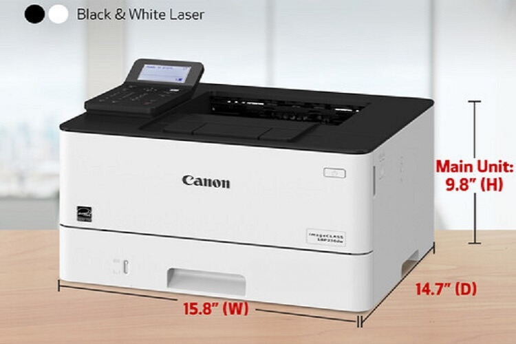 Máy in laser đen trắng Canon LBP243DW ảnh 2