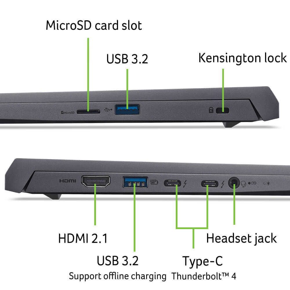 Laptop Acer Swift X 14 AI SFX14-72G-79UW ảnh 3