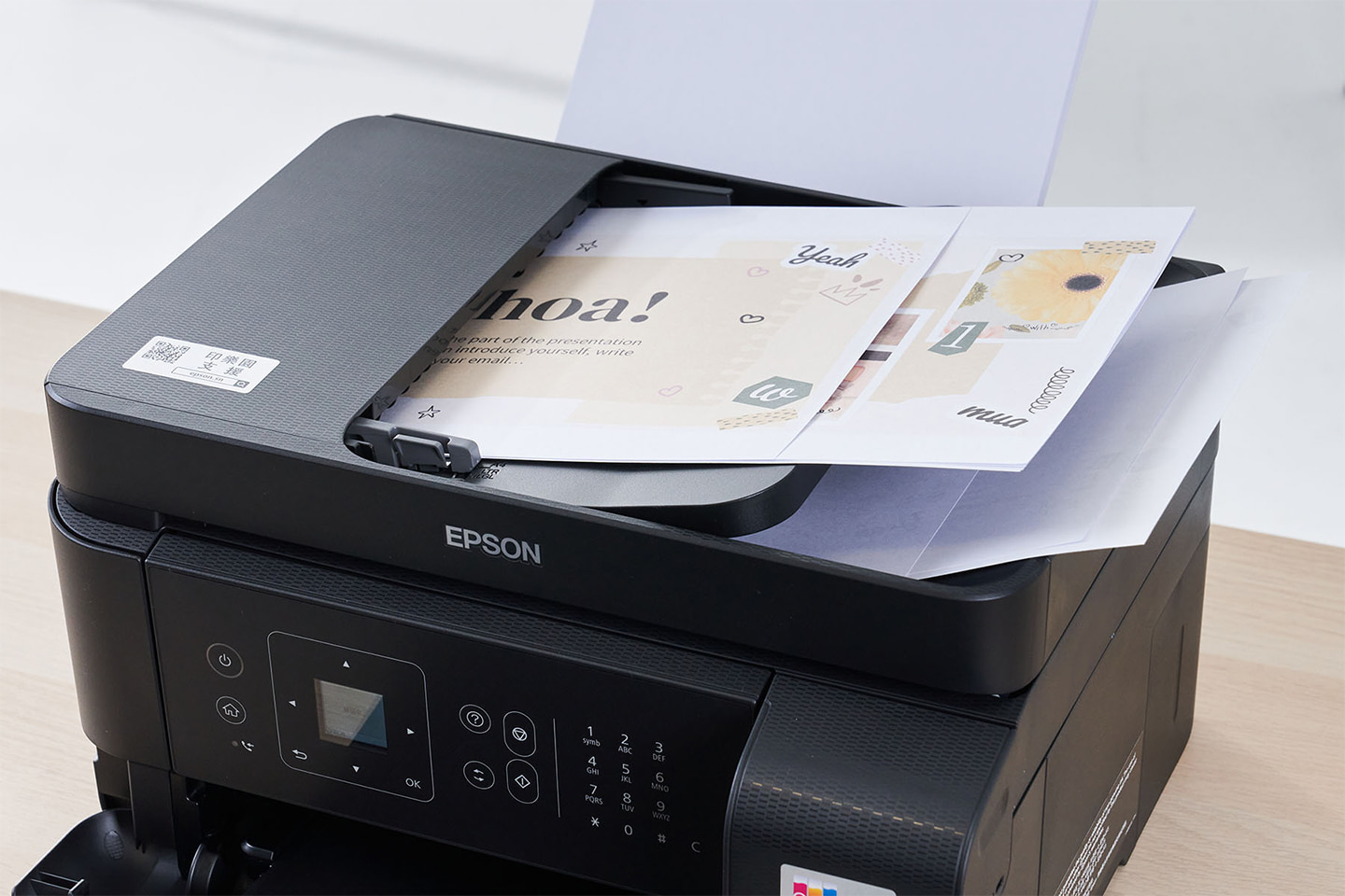 Máy in phun màu Epson Ecotank L5590 ảnh 3