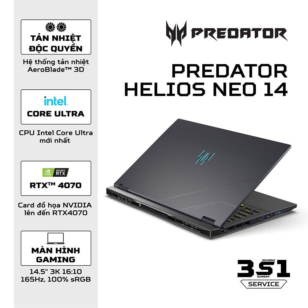 Laptop Acer Predator Helios Neo 14 PHN14-51-96HG NH.QRNSV.001  ảnh 1